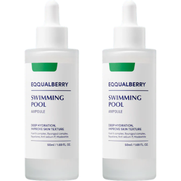 EQQUALBERRY - Swimming Pool Ampoule - 50ml Duo Set