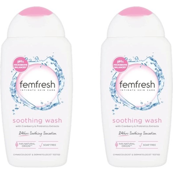 femfresh - Ultimate Care Soothing Wash - 250ml Duo Set