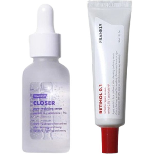 FRANKLY - Closer Serum - 100ml + Retinol 0.1% Cream - 30ml Set