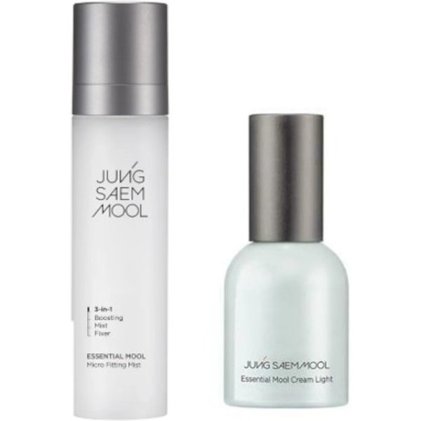 JUNGSAEMMOOL - Essential Mool Micro Fitting Mist - 120ml (1ea) + Essential Mool Cream Light - 30ml (1ea) Set