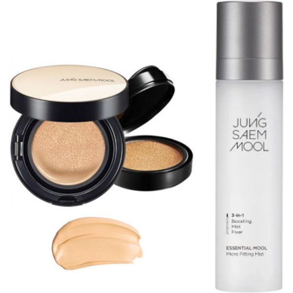 JUNGSAEMMOOL - Essential Skin Nuder Cushion SPF50+ PA+++ (With Refill) - 14g+14g - 19 Light (1ea) + Essential Mool Micro...