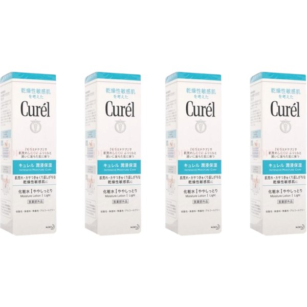 Kao - Curel - Intensive Moisture Care Moisture Lotion - 150ml - I Light (4ea) Set