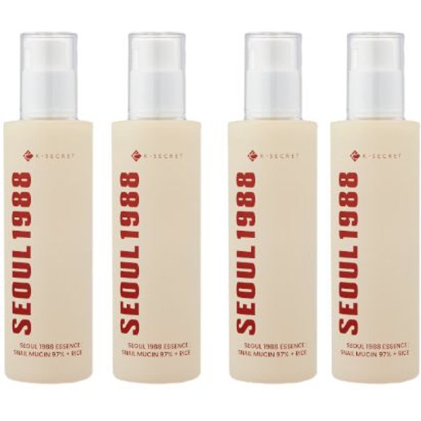 KSECRET - SEOUL 1988 Essence : Snail Mucin 97% + Rice - 100ml (4ea) Set
