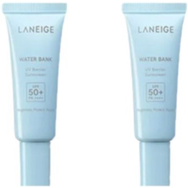 LANEIGE - Water Bank UV Barrier Sunscreen SPF50+ PA++++ - 10ml (2ea) Set