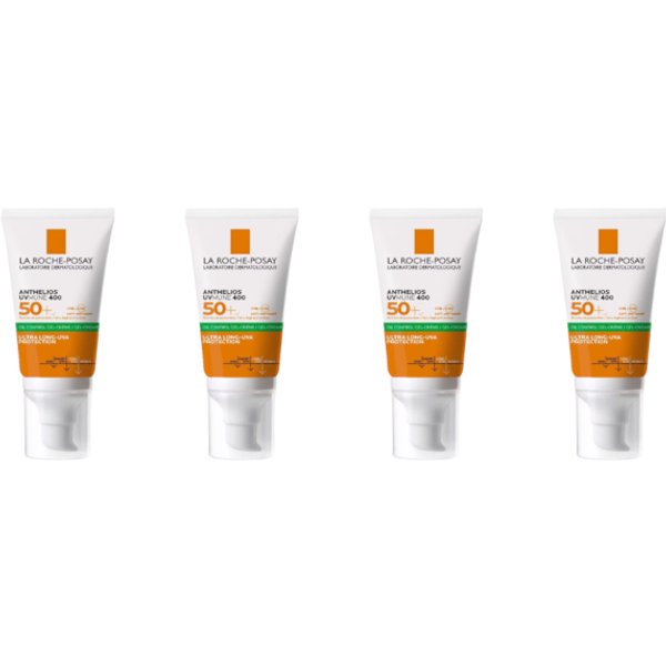 La Roche Posay Anthelios UVmune 400 Oil Control Gel-Cream SPF50+ - 50ml (4ea) set