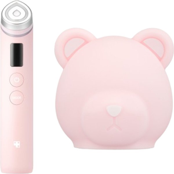 medicube - Age-R Booster Pro + Pink Bear Head Case Set