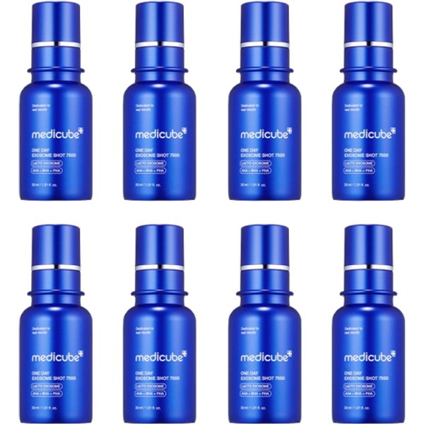 medicube - One Day Exosome Shot Pore Ampoule 7500 - 30ml (8ea) Set