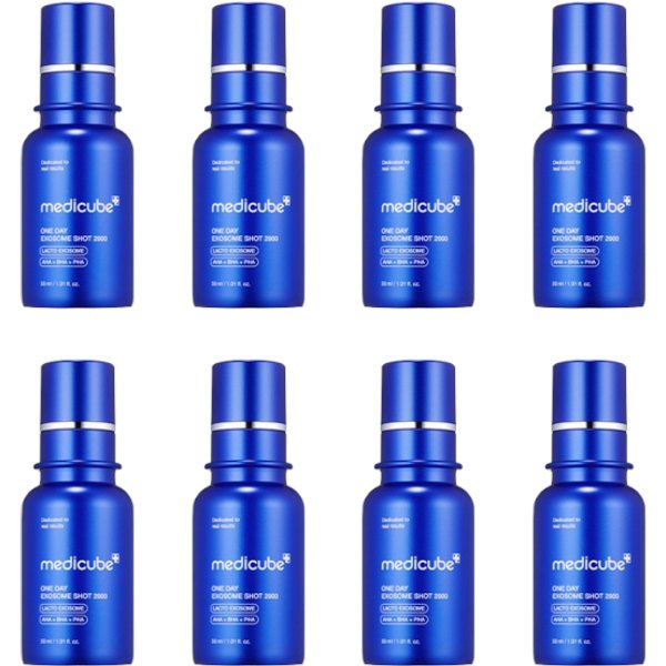 medicube - One Day Exosome Shot Pore Ampoule 2000 - 30ml (8ea) Set