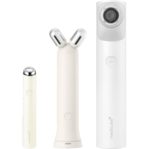 medicube - Signature V-Line Firming Set - White & Beige