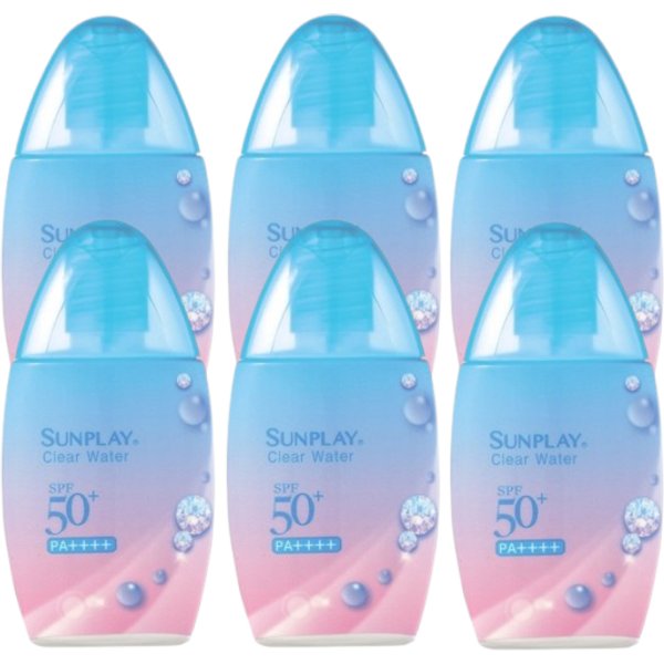 Rohto Mentholatum - Sunplay Sunblock - Clear Water SPF 50+ PA++++ - 30g (6ea) Set