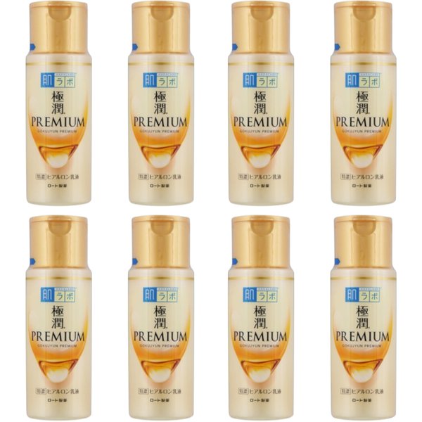 Rohto Mentholatum - Hada Labo Gokujyun Premium Hydrating Milk - 140ml (8ea) Set