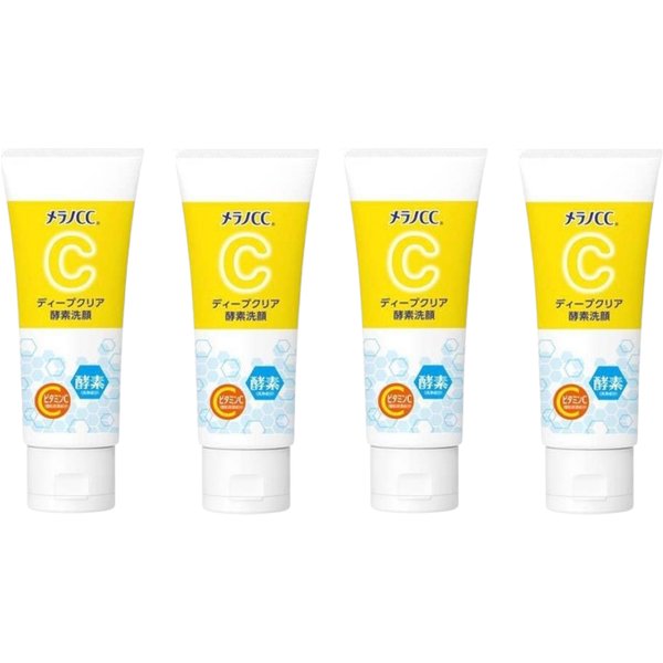 Rohto Mentholatum - Melano CC Enzyme Face Wash - 130g (4ea) Set