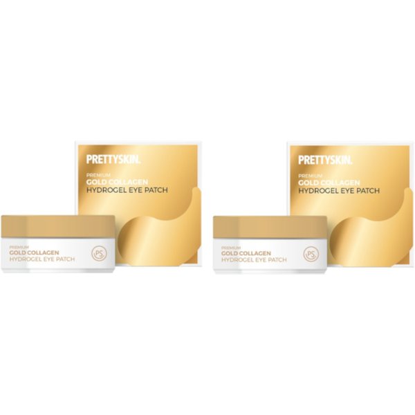 PRETTYSKIN - Premium Gold Collagen Hydrogel Eye Patch - 90g (2ea) Set