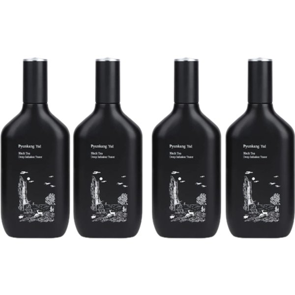 Pyunkang Yul Black Tea Deep Infusion Toner - 130ml (4ea) Set
