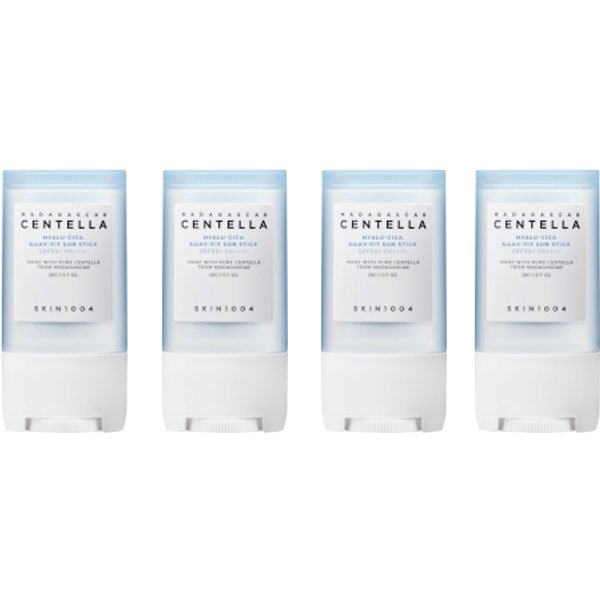 SKIN1004 Madagascar Centella Hyalu-Cica Silky-Fit Sun Stick SPF50+ PA++++ - 20g (4ea) set