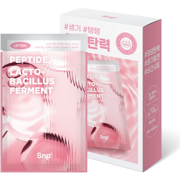 SNP - Skin Return Lifting Essence Mask - 10ea
