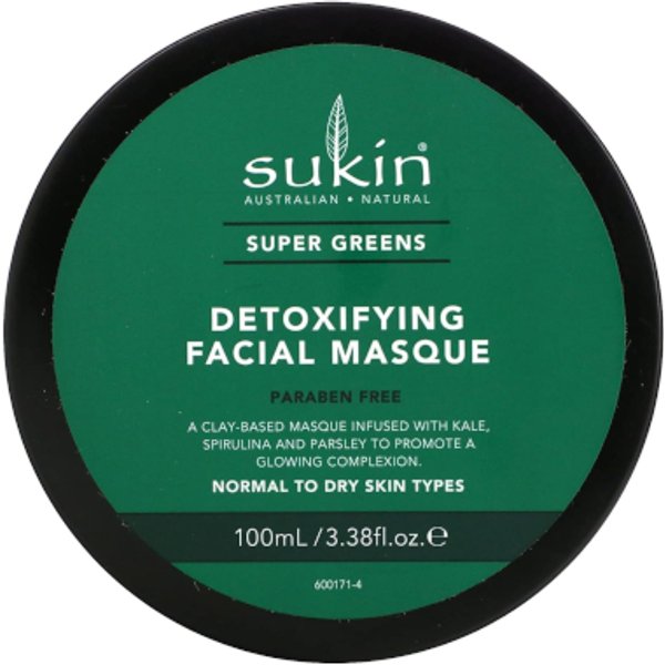 Sukin - Super Greens Detoxifying Facial Masque - 100ml