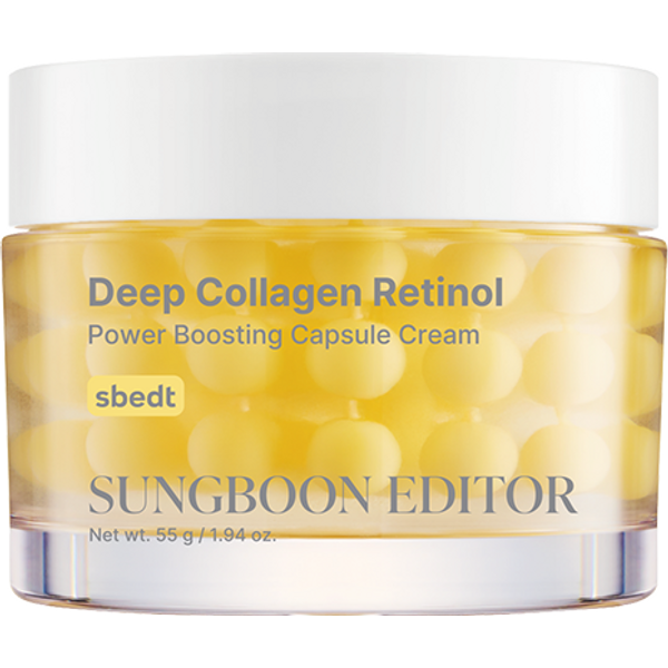 SUNGBOON EDITOR - Deep Collagen Retinol Power Boosting Capsule Cream - 55g