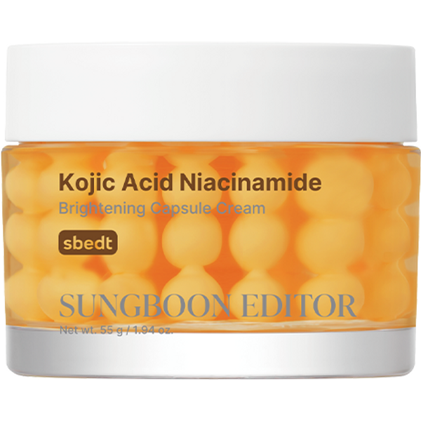 SUNGBOON EDITOR - Kojic Acid Niacinamide Brightening Capsule Cream - 55g
