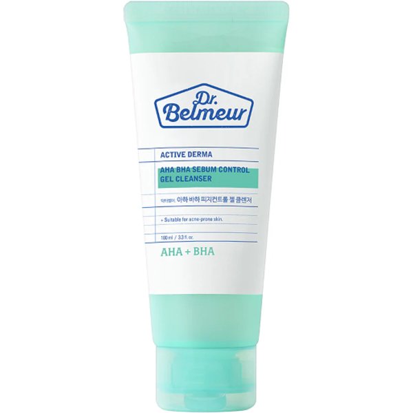 THE FACE SHOP - Dr.Belmeur AHA/BHA Sebum Control Gel Cleanser - 100ml