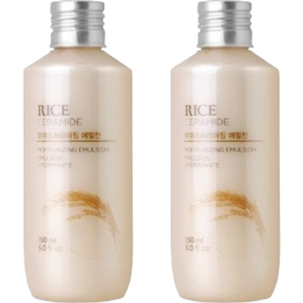 THE FACE SHOP - Rice & Ceramide Moisturizing Emulsion - 150ml (2ea) Set