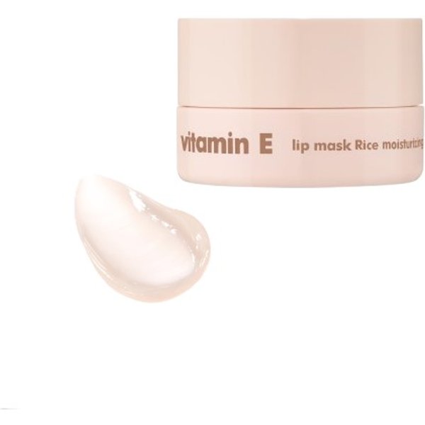 THE FACE SHOP - Vitamin E Lip Mask - Rice - 14g