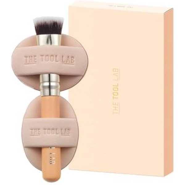 THE TOOL LAB - Skinfit Conceal Duo - 1 Brush + 2 Puff + 1 Case