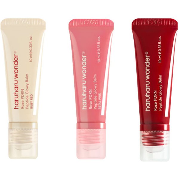 haruharu wonder - Rose PDRN Peptide Glowy Balm Trio