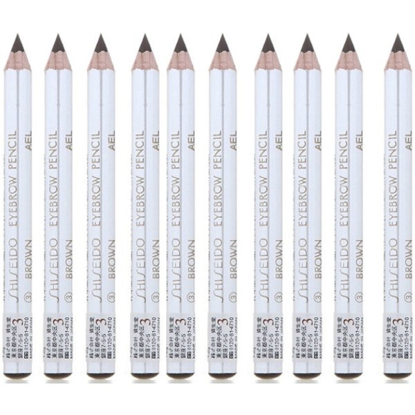 Shiseido - Eyebrow Pencil - 03 Brown (10ea) Set
