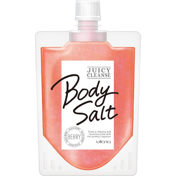 Utena - Juicy Cleanse Body Salt Scrub - Berry/300g
