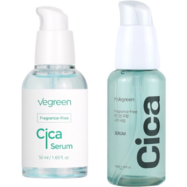 VEGREEN - Fragrance-Free Cica Serum - 50ml
