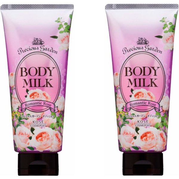 Kose - Precious Garden Body Milk - Romantic Rose - 200g (2ea) Set