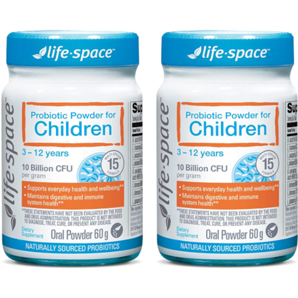 Life Space - Probiotic for 60+ Years - 60 Capsules Duo Set