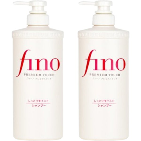Shiseido - Fino Premium Touch Hair Shampoo Moist - 550ml (2ea) Set