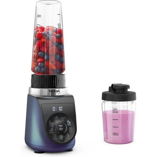Tefal Blend Up BL19H4F0 mixer 0.85 L Bordsmixer 1000 W Blå,