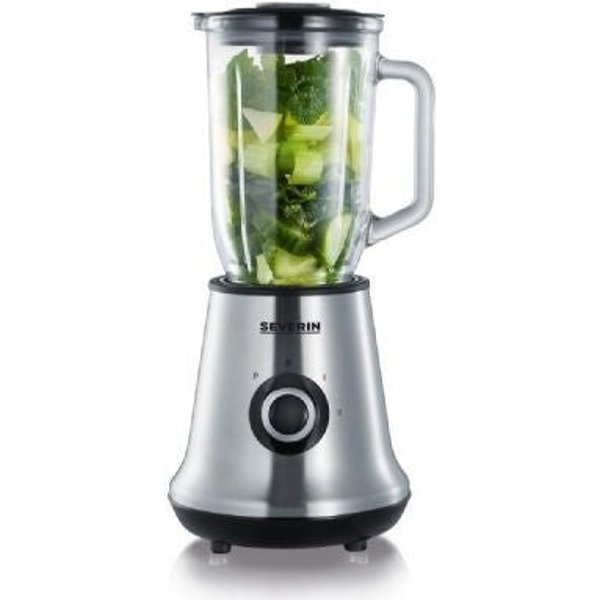 Severin SM 3734 blender 1 L Tabletop blender 500 W Black, Stainless