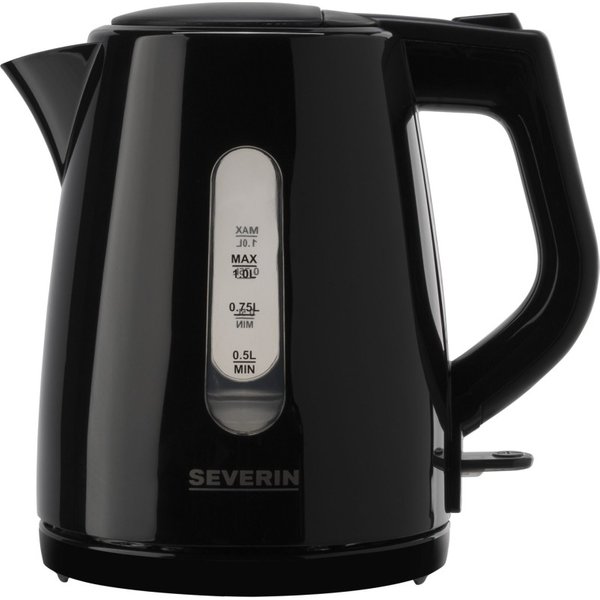Severin WK 3410 powerful and compact electric kettle 1L 2200W with