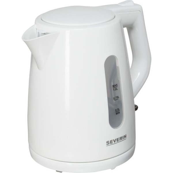 Severin WK 3411 Waterkoker Oververhittingsbeveiliging Aantal/Volume: 1 l Wit