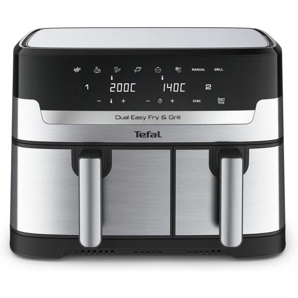 Tefal Dual Easy Fry und Grill EY905D Doppelt 8.3 L Standgerät 2700 W