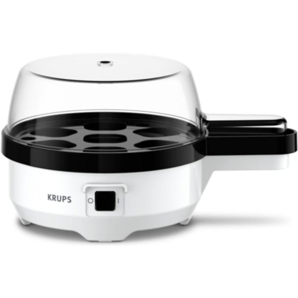 Krups EG233115 æggekoger 7 æg Sort, Hvid - Krups EG233115, 7
