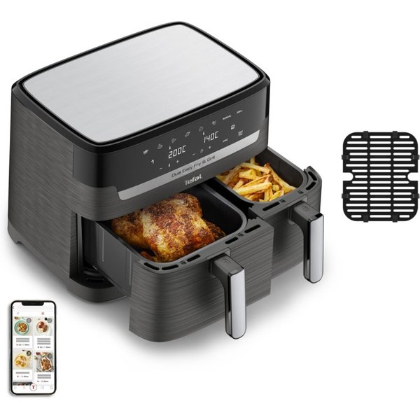 Tefal Dual Easy Fry and Grill EY905B Double 8.3 L Stand-alone 2700 W