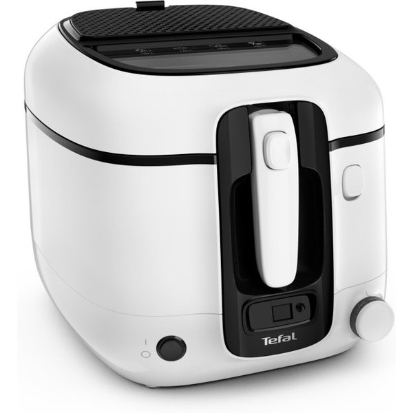 Tefal Super Uno FR3140 Friteuse Blanche - Tefal Super Uno FR3140,