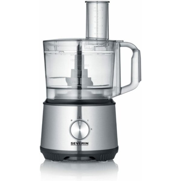 Severin KM 3892 Robot da cucina 1200 W Argento, Nero