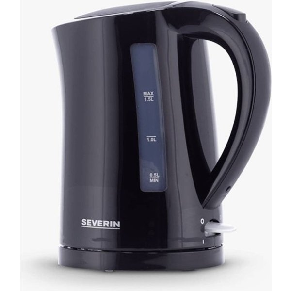 Severin WK 3498 vedenkeitin 1.5 l 2200 W musta - Severin WK 3498,
