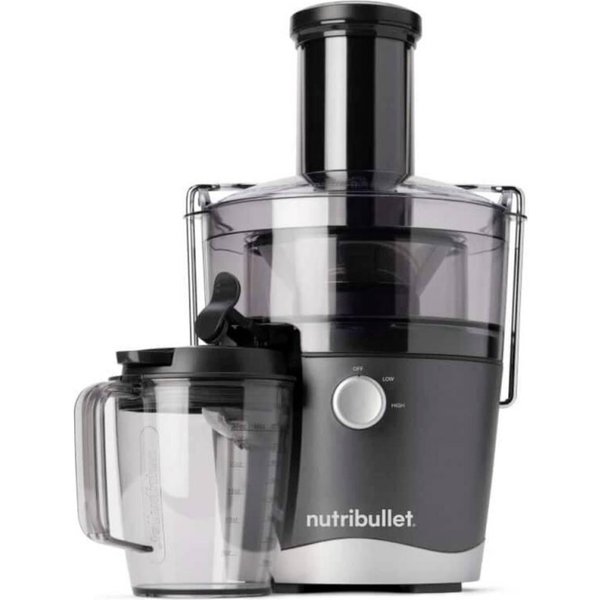 NutriBullet NBJ100G juice maker 800 W Black, Grey - NutriBullet