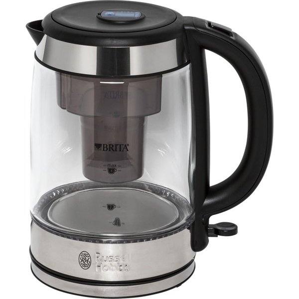 Russell Hobbs Clarity elektrisk vannkoker 1.5 L 2200 W Rustfritt stål,