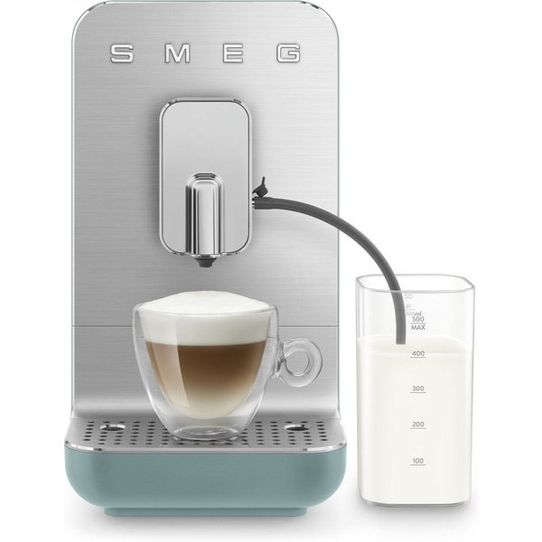 Smeg BCC13EGMUK Bean to Cup Coffee Machine - Empire Green