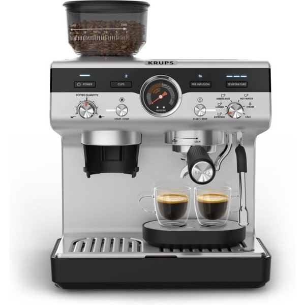 Krups Precision XP801T10 Kaffeemaschine Halbautomatische Espressomaschine 3 L -