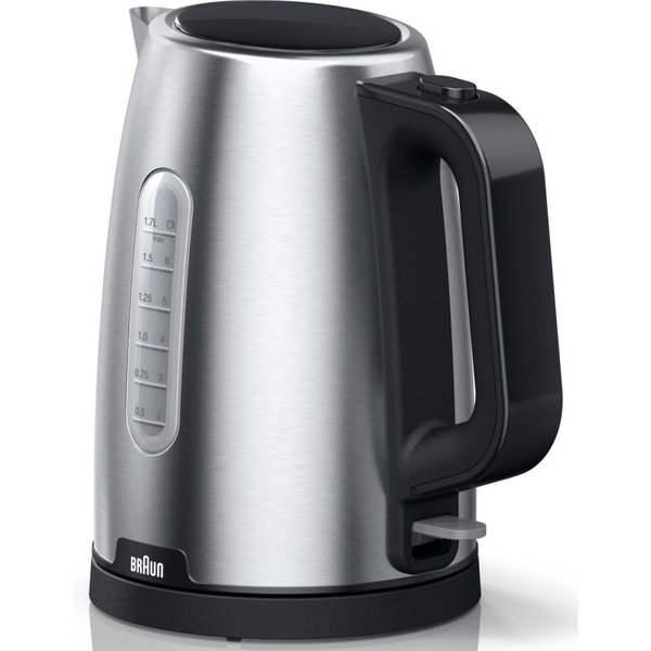 Braun PurShine WK102AI-WK1500BK elkedel 1.7 L 2200 W Sort,