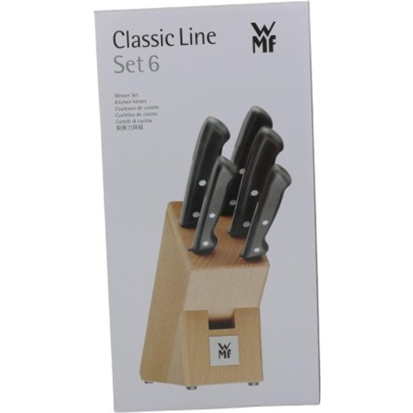 WMF 18.7469.9990 kjøkkenkniver/bestikksett 6 stk. kniv/bestikk